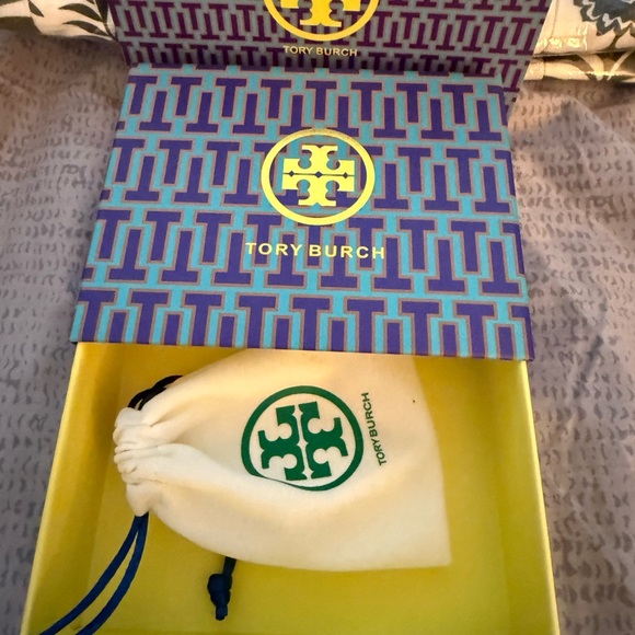 Tory Burch Gold and White Earrings - Picture 5 of 6